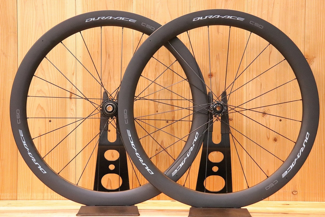 シマノ SHIMANO デュラエース DURA-ACE WH-R9270 C50 TL カーボン チューブレスレディ ホイールセット シマノ 12S 【芦屋店】