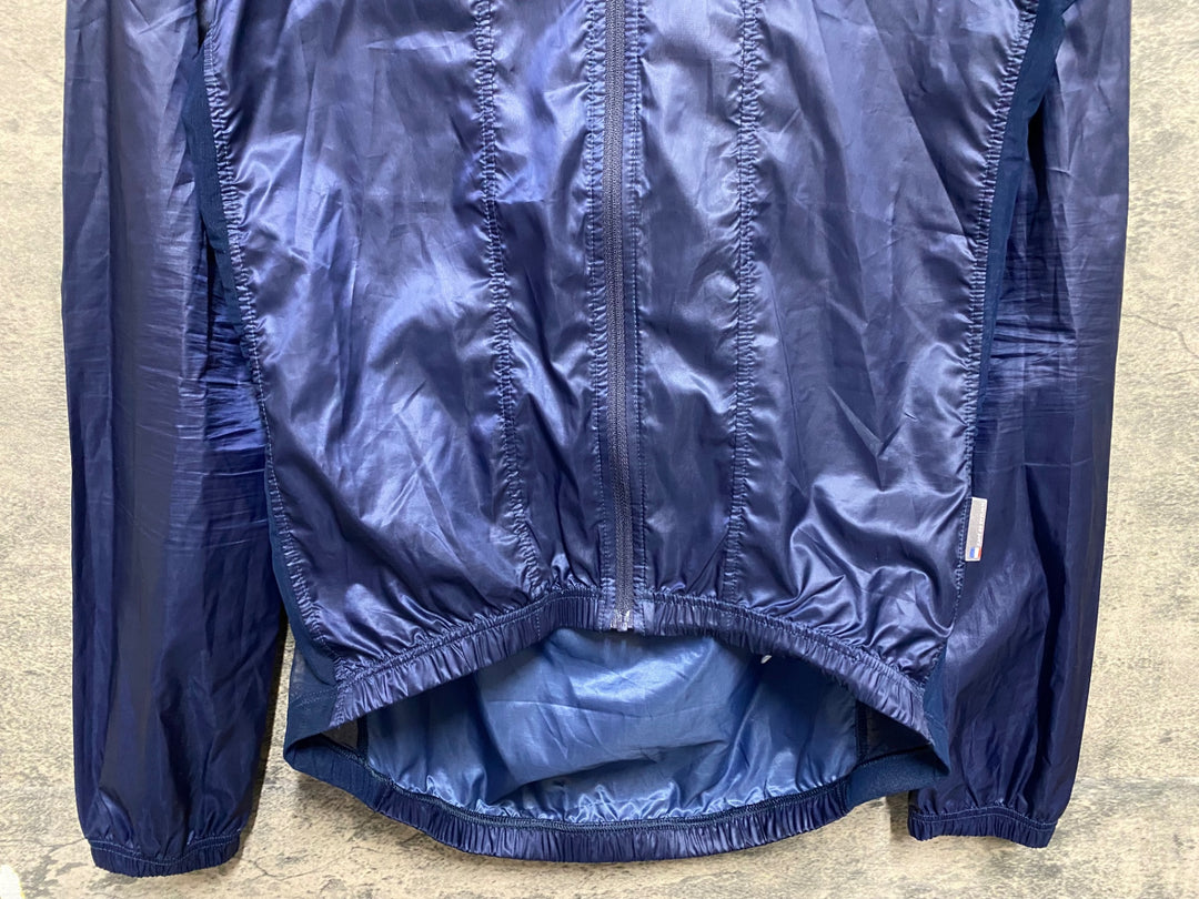 KS238 カフェドシクリステ cafe du cycliste Petra Jacket 長袖 ウィンドブレーカー 紺 S
