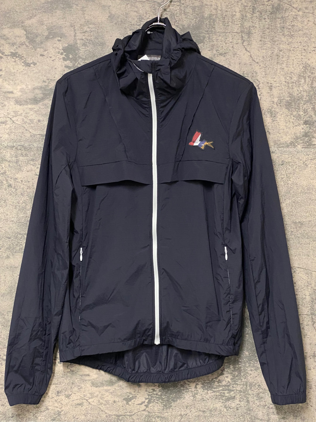 KN751 カフェドシクリステ Cafe du Cycliste IRIS 長袖 ウインドブレイカー フーディ XS