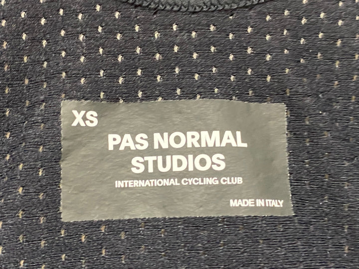JN302 パスノーマルスタジオ PAS NORMAL STUDIOS Essential ビブショーツ 黒 XS 裏起毛