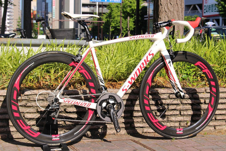 世界限定300台! スペシャライズド SPECIALIZED ターマック S-WORKS TARMAC SL4 2013 54サイズ スラム レッド MIX 11S カーボン ロードバイク 【名古屋店】