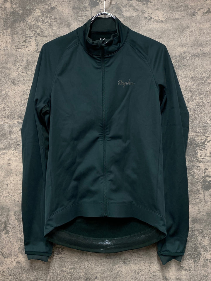 JV413 ラファ Rapha CORE WINTER JACKET 長袖 サイクルジャケット 緑 M 裏起毛