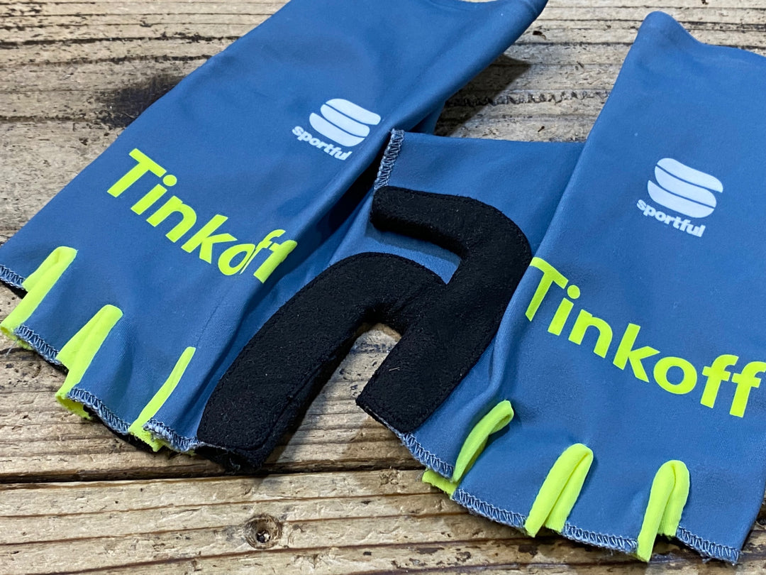 KJ840 スポーツフル sportful 指切り グローブ 青 サイズ不明 TINKOFF