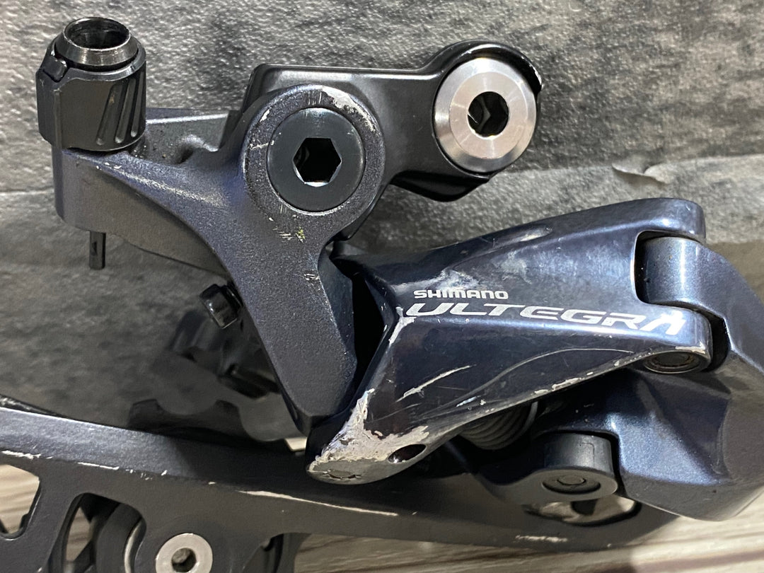 KB583 シマノ SHIMANO アルテグラ ULTEGRA FD-R8000/RD-R8000 前後ディレイラーセット 直付 SS ※ガリ傷あり