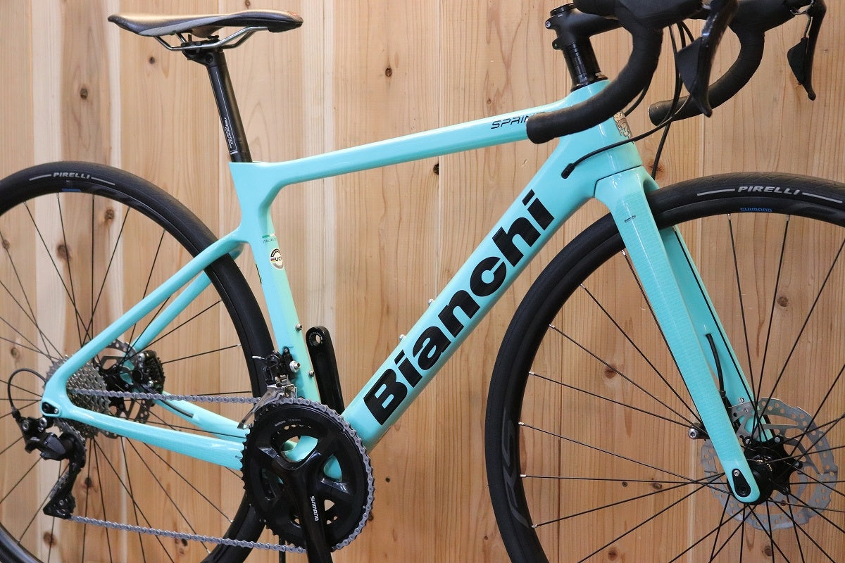 ビアンキ BIANCHI スプリント SPRINT DISC 2020年モデル 47サイズ シマノ 105 R7020 MIX 11S カーボン  ロードバイク 【芦屋店】