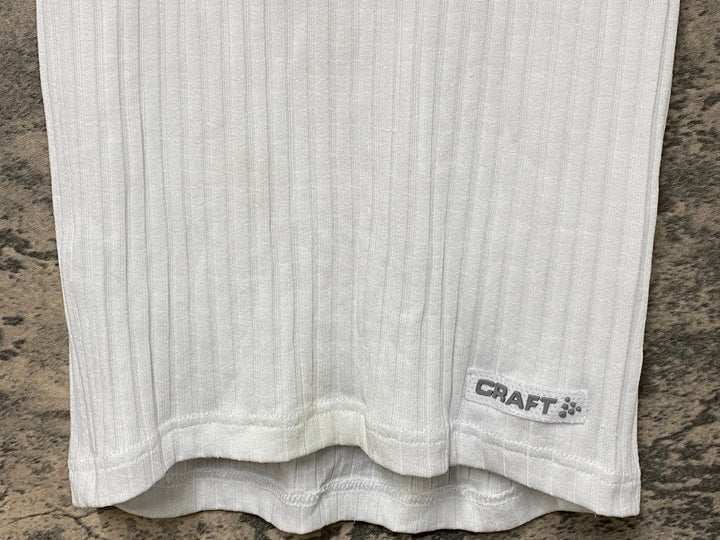 KA114 クラフト CRAFT 長袖 ベースレイヤー 白 XS