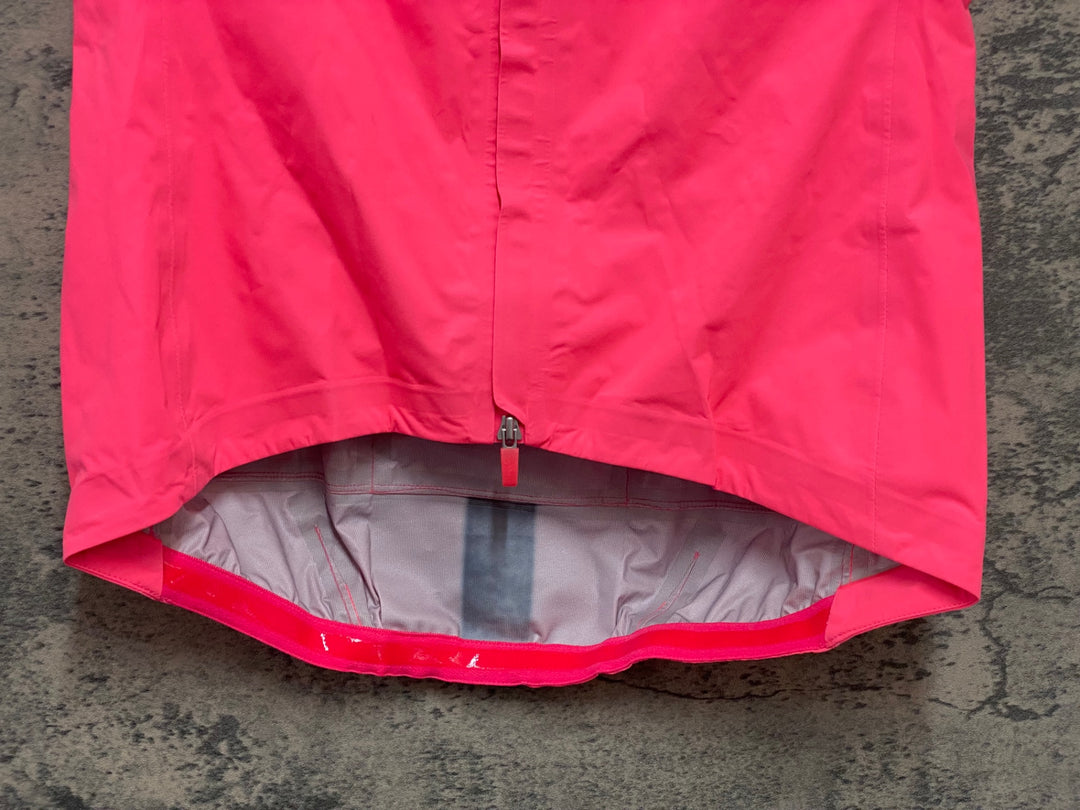 JY095 ラファ Rapha SOUPLESS LIGHTWEIGHT RAIN GILET サイクルベスト ジレ ピンク S