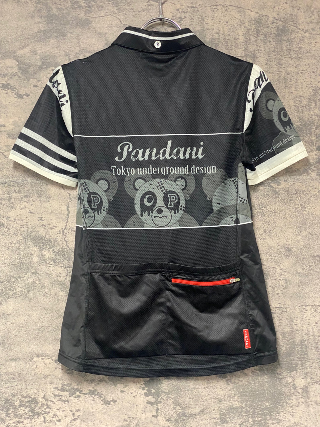 KK011 パンダーニ Pandani 半袖 サイクルジャージ 黒 L レディース