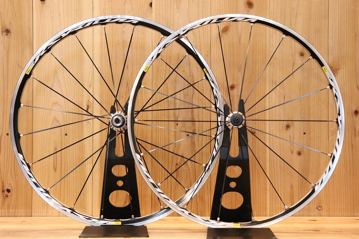 マヴィック MAVIC キシリウム KSYRIUM ELITE S アルミ クリンチャー ホイールセット シマノ 11S/12S ナローリム 15C 【芦屋店】