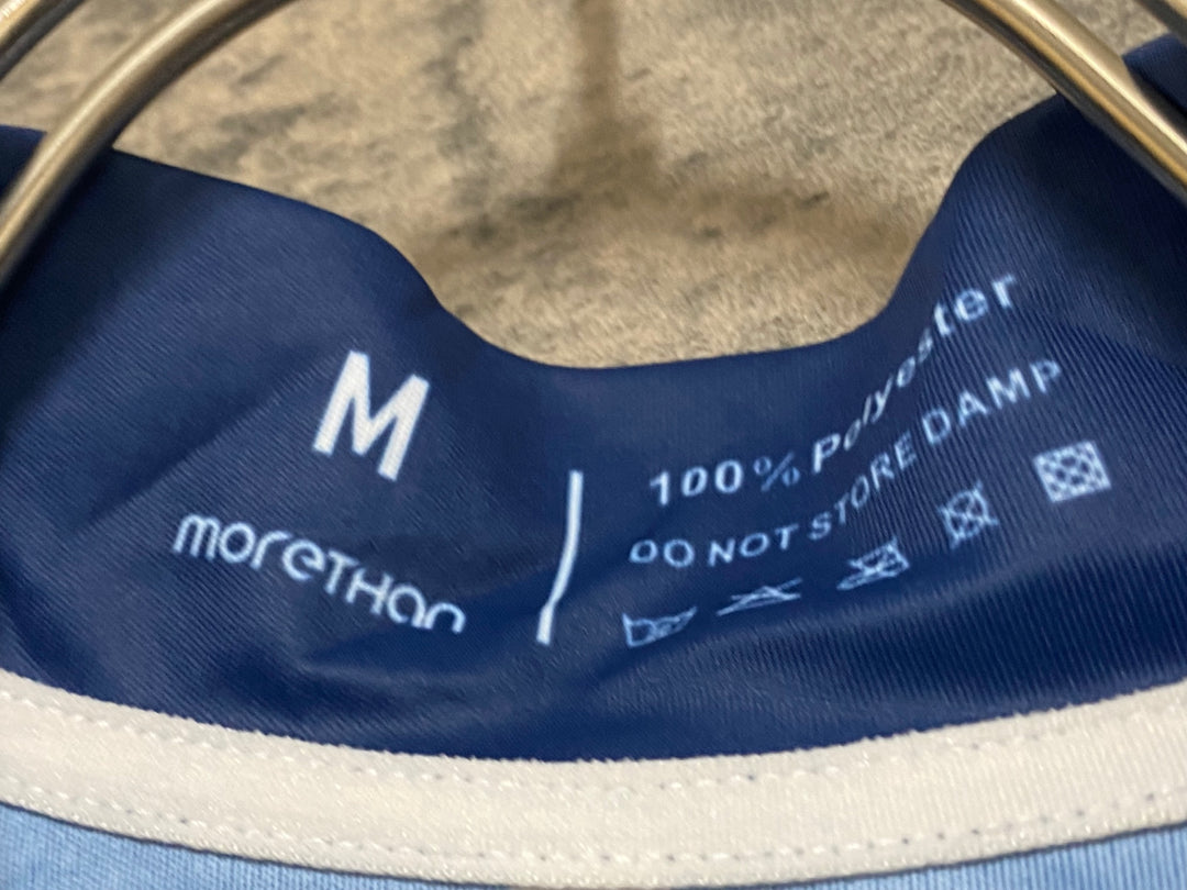 KF169 モーゼン Morethan 半袖 サイクルジャージ ネイビー M