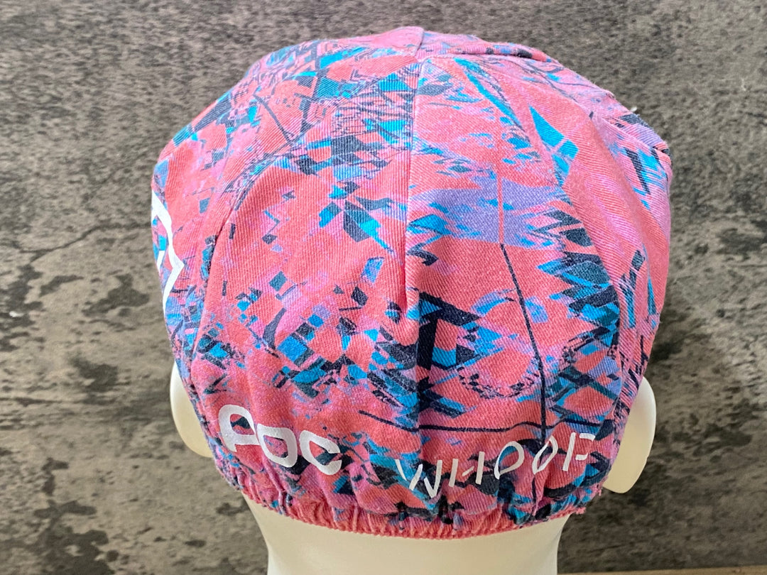 KH656 ラファ Rapha EF EDUCATION TIBCO-SVB CAP サイクルキャップ ピンク ※タグカット