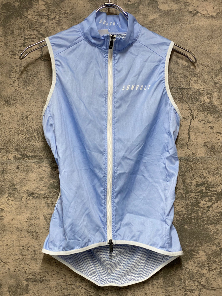 JK224 サンボルト SUNVOLT サイクルベスト ジレ 水色 S – BICI AMORE