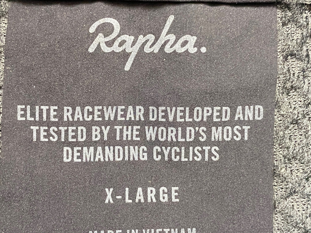 KC674 ラファ Rapha PRO TEAM INSULATED GILET ジレ サイクルベスト 黒 XL 裏起毛