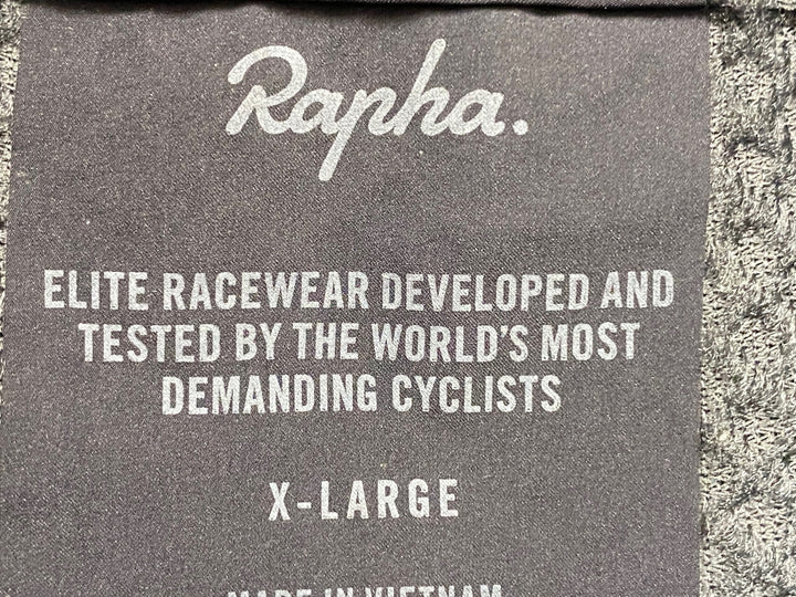 KC674 ラファ Rapha PRO TEAM INSULATED GILET ジレ サイクルベスト 黒 XL 裏起毛