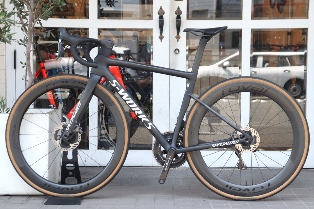 スペシャライズド SPECIALIZED S-WORKS TARMAC SL8 2024モデル 49サイズ シマノ デュラエース R9270組 Di2 12S カーボン ロードバイク RAPIDE CLX2 鬼ベアリング 【横浜店】
