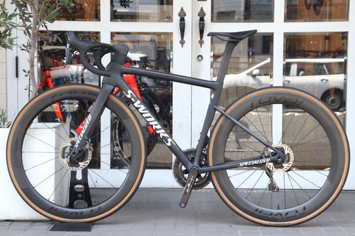スペシャライズド SPECIALIZED S-WORKS TARMAC SL8 2024モデル 49サイズ シマノ デュラエース R9270組 Di2 12S カーボン ロードバイク RAPIDE CLX2 鬼ベアリング 【横浜店】