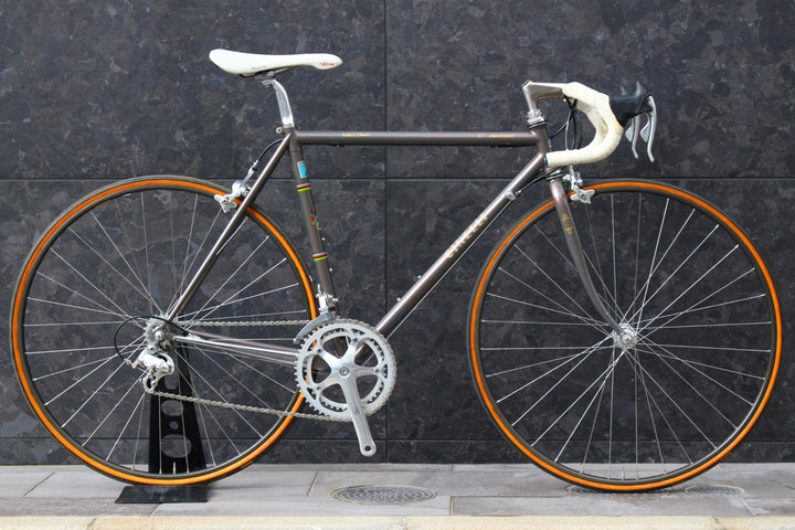 チネリ CINELLI ジーニアス GENIUS 45ANNIVERSARIO 45周年 1993モデル カンパニョーロ レコード Mix 8S クロモリ ロードバイク 【福岡店】
