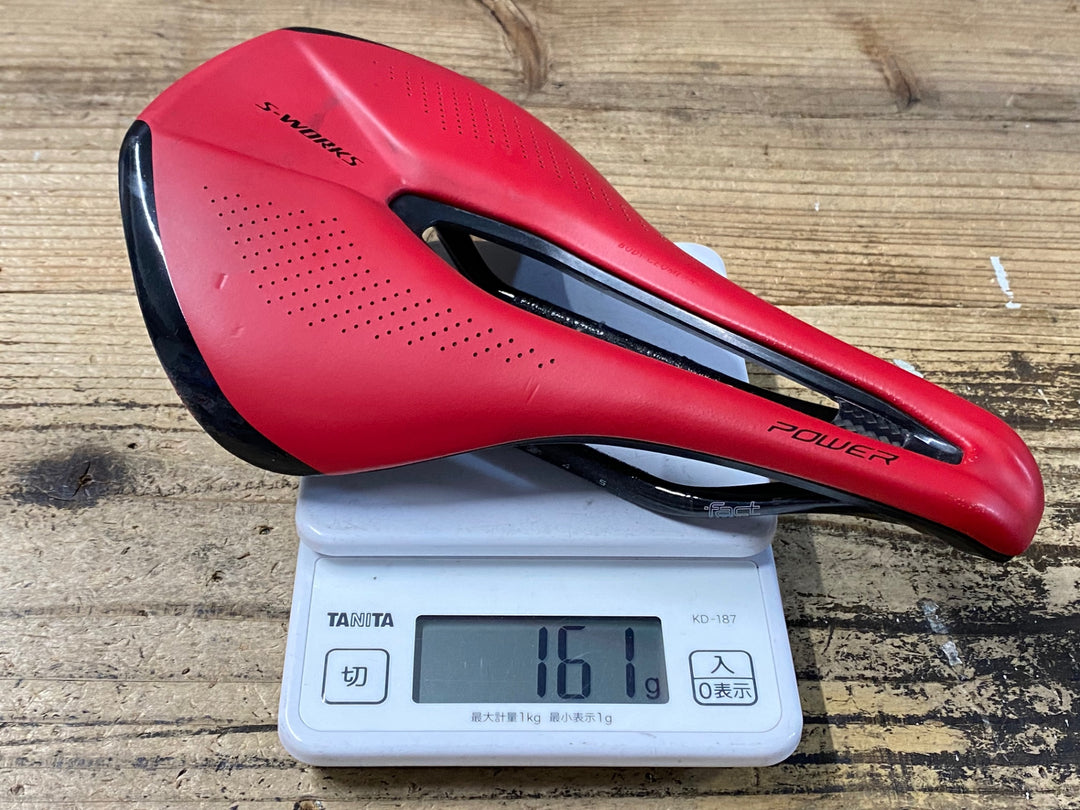 KG026 スペシャライズド SPECIALIZED S-WORKS POWER サドル カーボンレール 赤 143mm