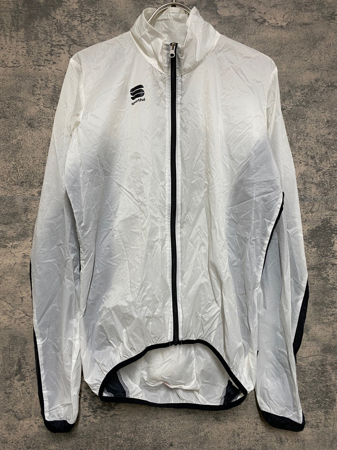 JP847 スポーツフル sportful 長袖 ウインドブレイカー 白 L