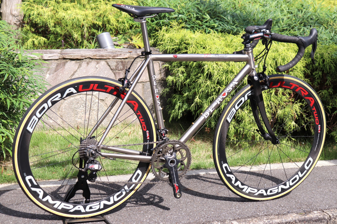 デローザ DE ROSA チタニオ TITANIO 3/2.5 2013 51サイズ カンパニョーロ スーパーレコード 80th 11S チタン ロードバイク 【さいたま浦和店】