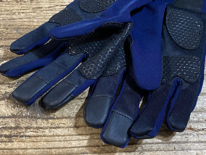 KE377 レリック reric 長指 サイクルグローブ 裏起毛 S 紺