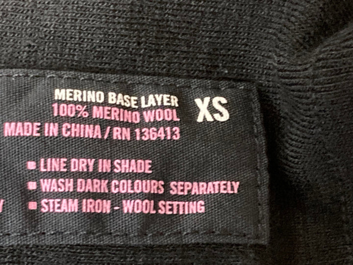JS838 ラファ Rapha MERINO BASE LAYER 半袖 ベースレイヤー 黒 XS