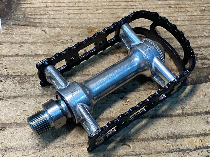 JJ017 三ヶ島 MKS BM-7 BMX フラットペダル ブラックケージ