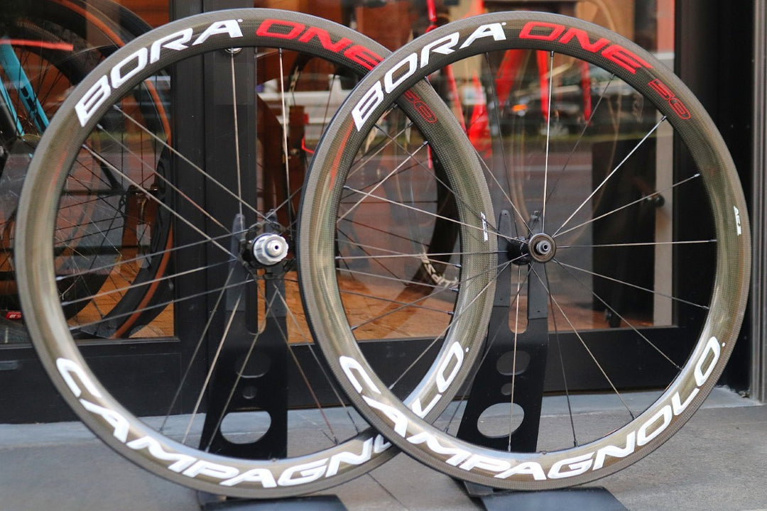 カンパニョーロ CAMPAGNOLO ボーラワン BORA ONE 50 AC3 カーボン クリンチャー ホイールセット シマノ12/11S 【東京南麻布店】