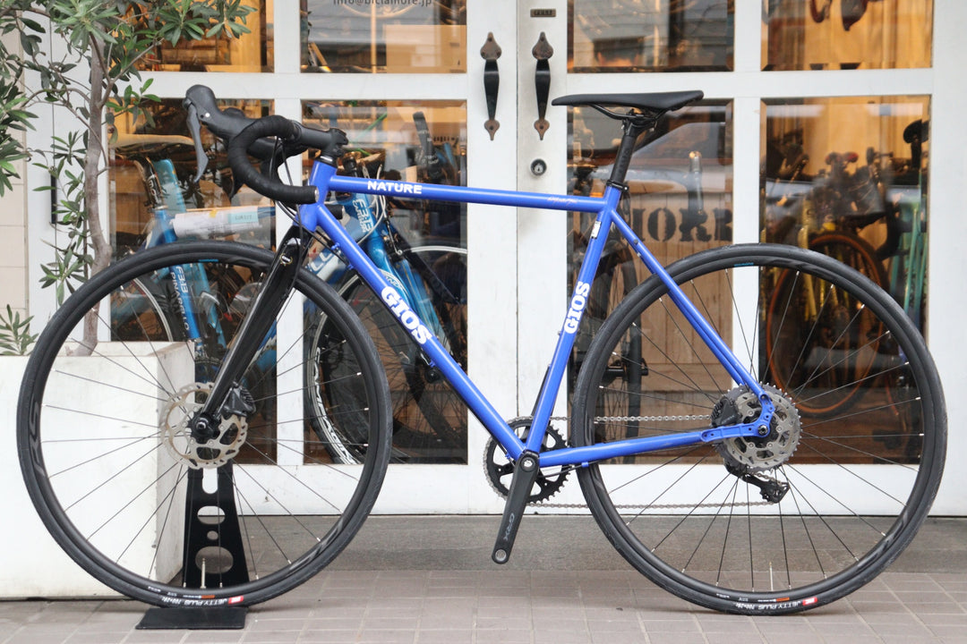 ジオス GIOS ネイチャー NATURE 2023モデル 540サイズ シマノ GRX 600 MIX 11S クロモリ グラベル ロードバイク 【横浜店】