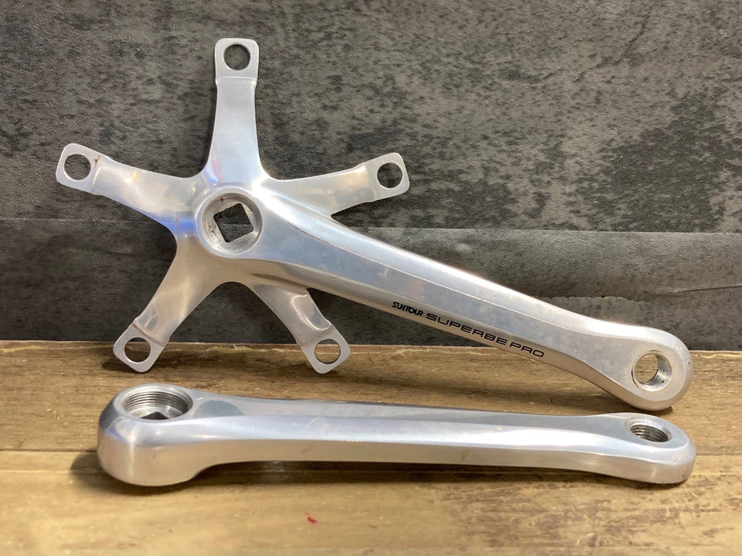KR075 サンツアー SUNTOUR SUPERBE PRO クランクアーム 172.5mm