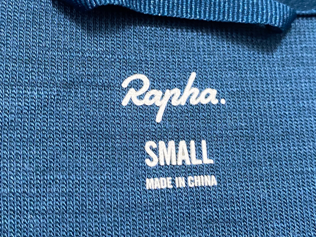 JV233 ラファ Rapha FLYWEIGHT JERSEY LINES 半袖 サイクルジャージ ターコイズ S