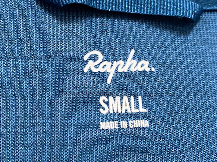JV233 ラファ Rapha FLYWEIGHT JERSEY LINES 半袖 サイクルジャージ ターコイズ S
