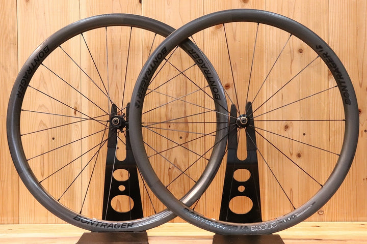 ボントレガー BONTRAGER アイオロス AEOLUS 3 カーボン チューブラー ホイールセット シマノ 11S/12S 【芦屋店】