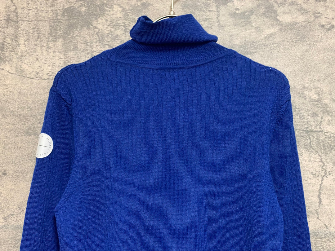 JP509 カフェドシクリステ Café du Cycliste セーター ハイネック 青 S