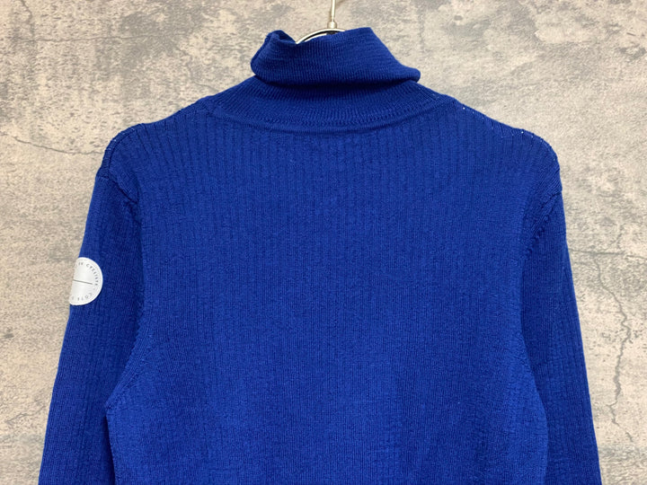 JP509 カフェドシクリステ Café du Cycliste セーター ハイネック 青 S