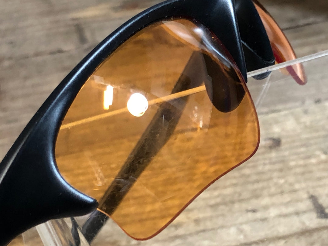 KB204 オークリー OAKLEY HALF JACKET サングラス アイウェア 黒 レンズ付属 ※レンズ小傷