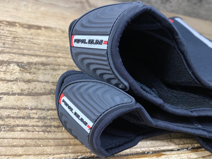 JZ566 パールイズミ PEARL iZUMi ウィンドブレーク シューズカバー 黒 M