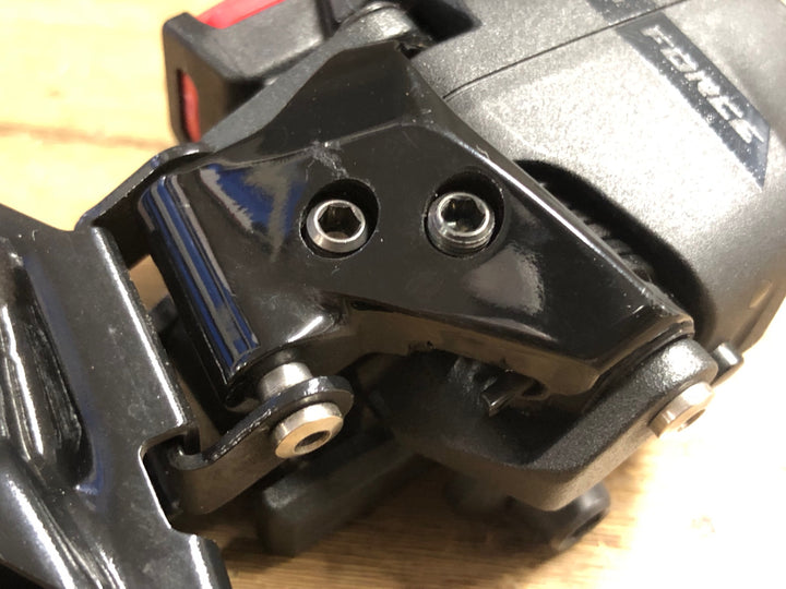 JZ381 スラム SRAM フォース FORCE eTap AXS D2 直付 フロントディレイラー 2x12S バッテリーなし