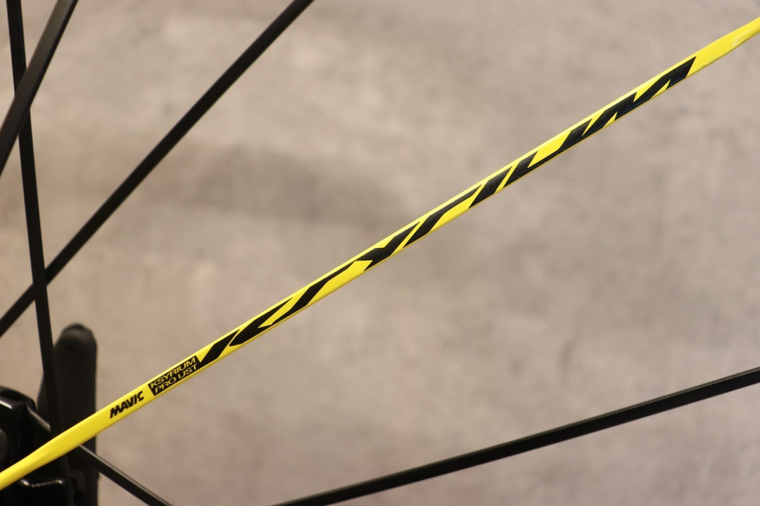マヴィック MAVIC キシリウム KSYRIUM PRO UST アルミ チューブレスレディ ホイール シマノ 11/12S リアのみ 【さいたま浦和店】