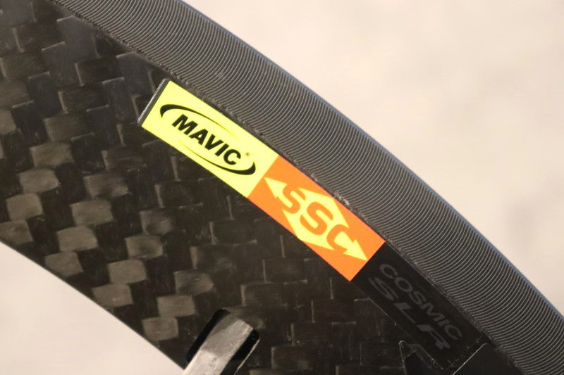 マヴィック MAVIC コスミック カーボン COSMIC CARBONE SLR シマノ11S アルミ カーボンカウル クリンチャー ホイールセット 【さいたま浦和店】