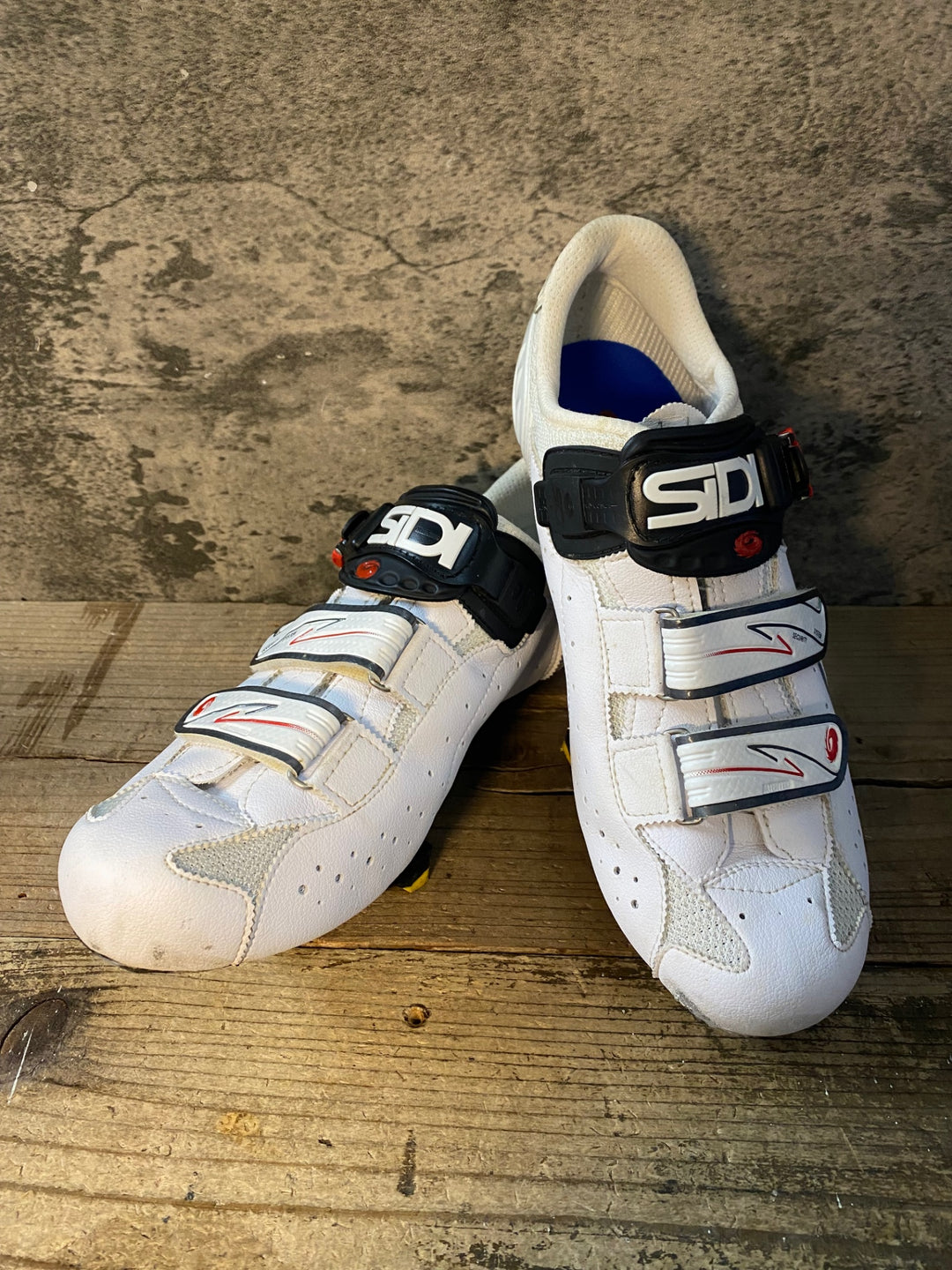 JP632 シディ SIDI GENIUS 5-FIT ビンディングシューズ 白 EU43 ※汚れあり