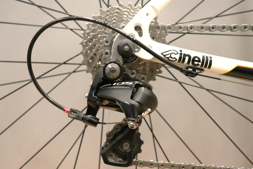 チネリ CINELLI サエッタ ラディカル SAETTA RADICAL 2016モデル Sサイズ シマノ 5800 MIX 11S カーボン ロードバイク 【仙台店】