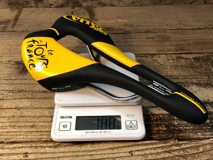 JT039 セライタリア selle italia SLR SUPERFLOW L3 TDF サドル 黒 黄 145mm Ti316 Tour de France SPECIAL EDITION
