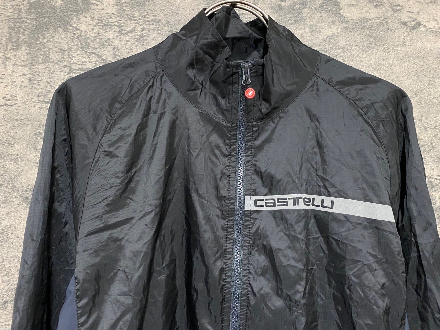 KC006 カステリ CASTELLI 長袖 ウインドブレーカー 黒 M – BICI AMORE