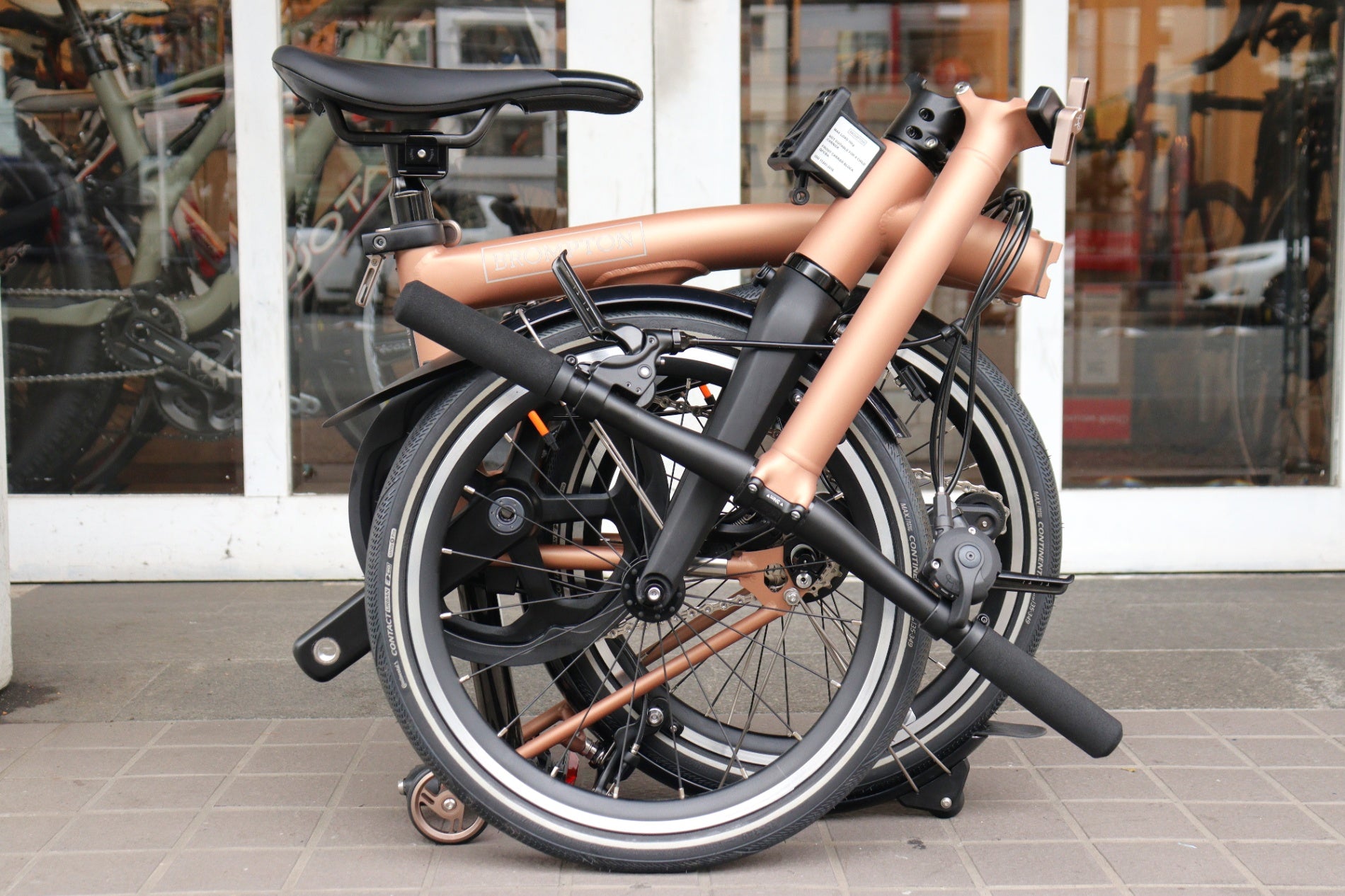 ブロンプトン BROMPTON T LINE URBAN LOW CERATECH BRONZE S4L 2025