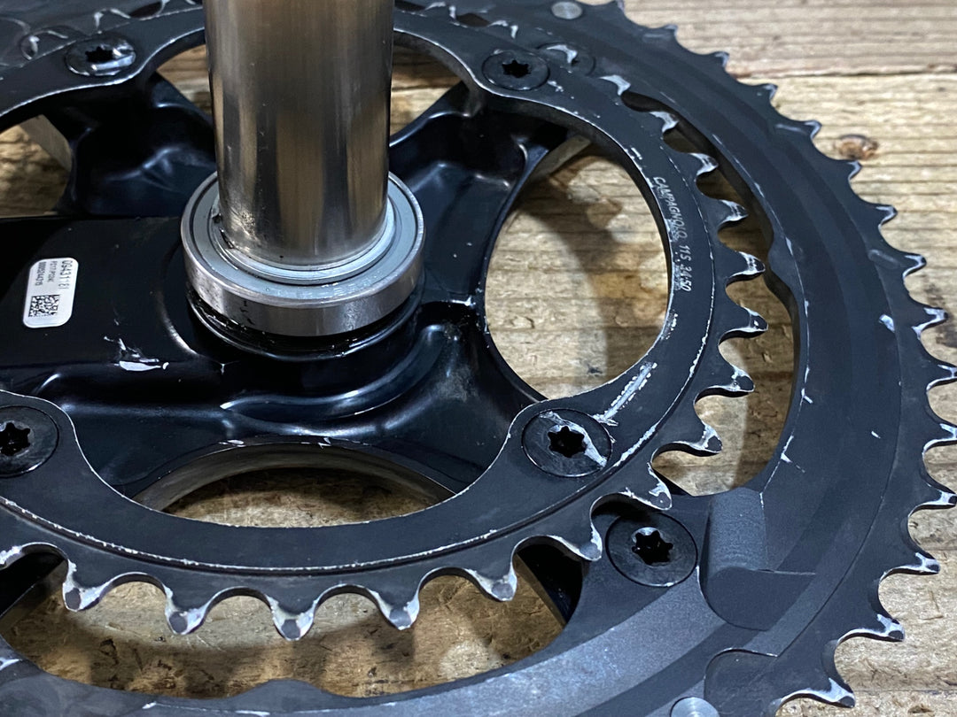 JQ273 カンパニョーロ CAMPAGNOLO POTENZA クランクセット パワートルク 50/34T 2x11s 172.5mm 黒