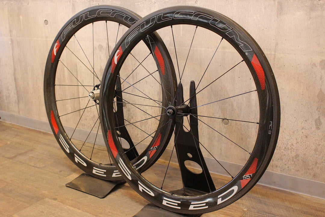 フルクラム FULCRUM スピード SPEED 55T AC3 カーボン チューブラー ホイールセット シマノ 11/12S 外幅24.2mm【名古屋店】
