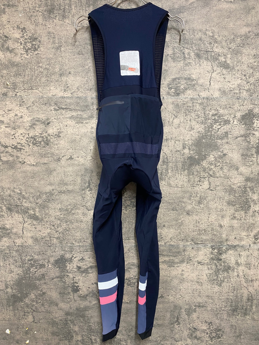 JY121 ラファ Rapha WOMEN'S CARGO WINTER TIGHTS WITH PAD ビブタイツ 裏起毛 レディース 紺 S