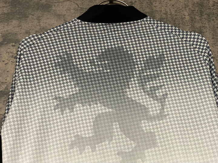 KH559 リオンドカペルミュール Lion de KAPELMUUR 長袖 サイクルジャージ 白 ASIA XL 裏起毛