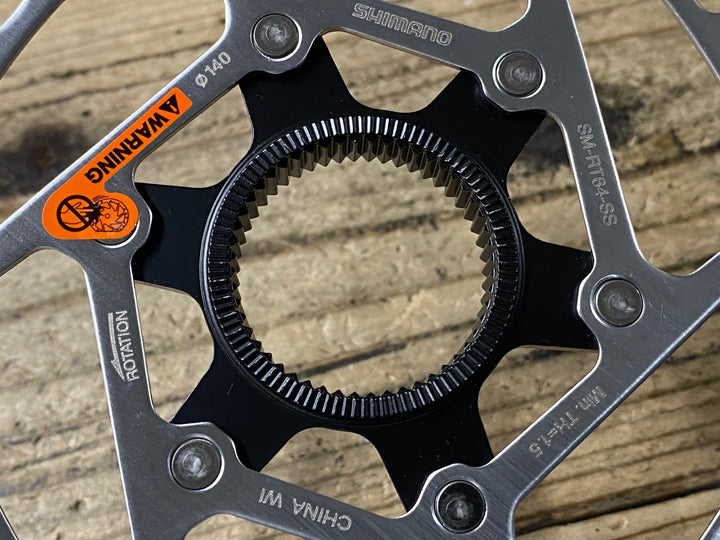 KD473 シマノ SHIMANO SM-RT64 ディスクブレーキローター Φ160/140 セット
